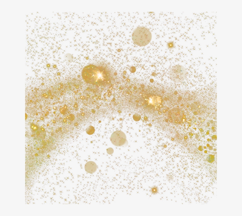 Particle Gold Light Wallpaper Spot Dust Clipart.