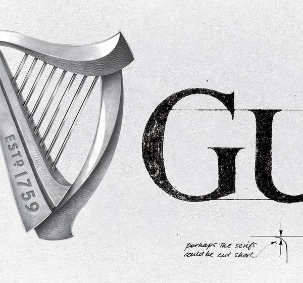 Guinness Puts New Life Into Their Famous Logo.