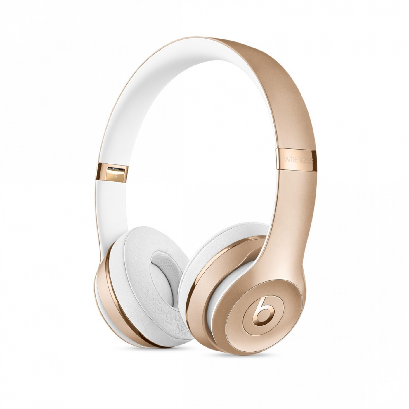 Beats Solo3 Wireless Headphones Matte Gold.