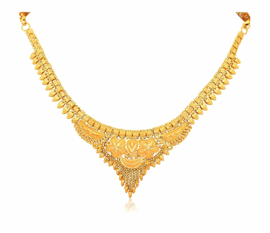 Gold Necklace Png 10 Gram Gold Necklace.