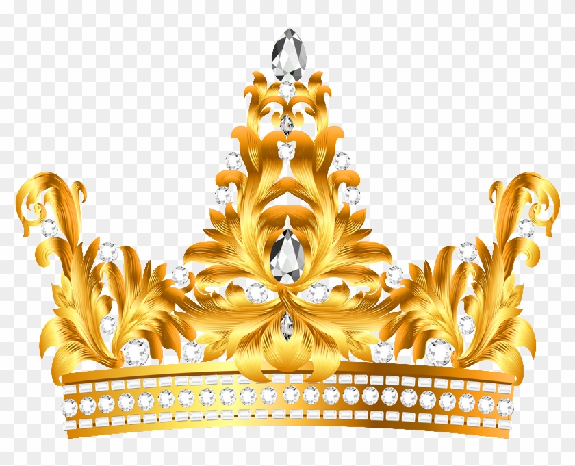 Download Gold And Diamonds Crown Clipart Png Photo.