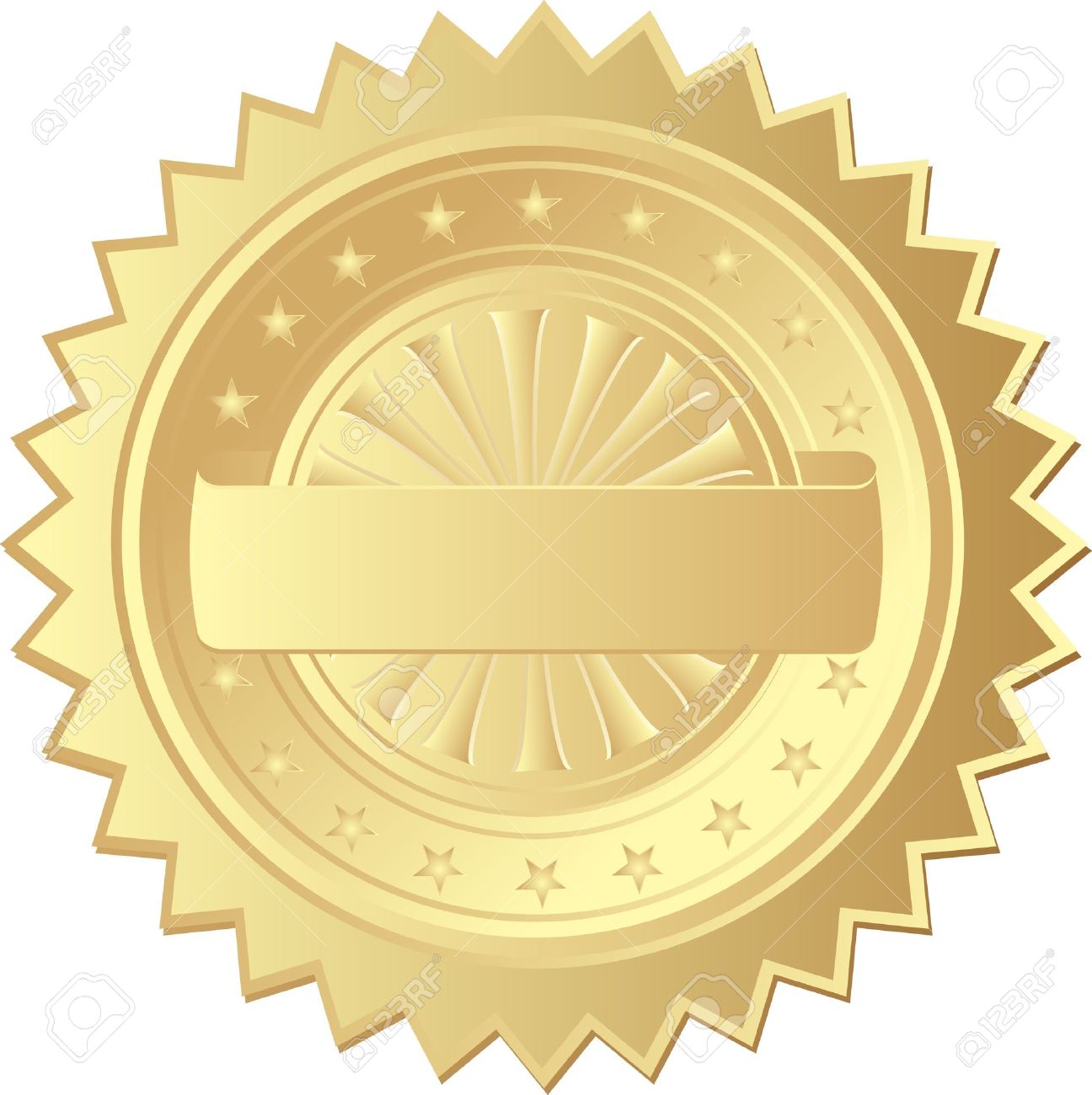 Gold Seal Royalty Free Cliparts, Vectors, #467684.