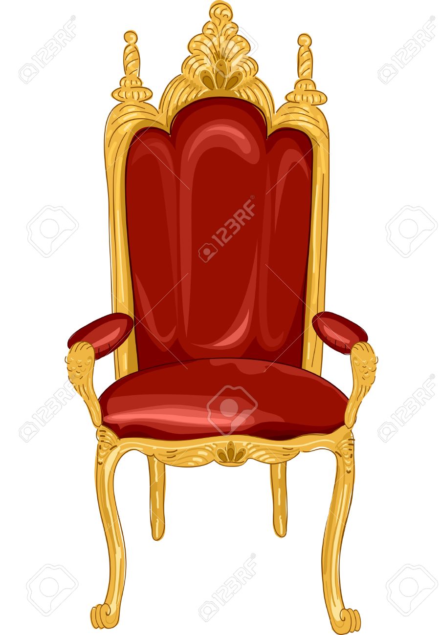 Royal Chair Clipart.