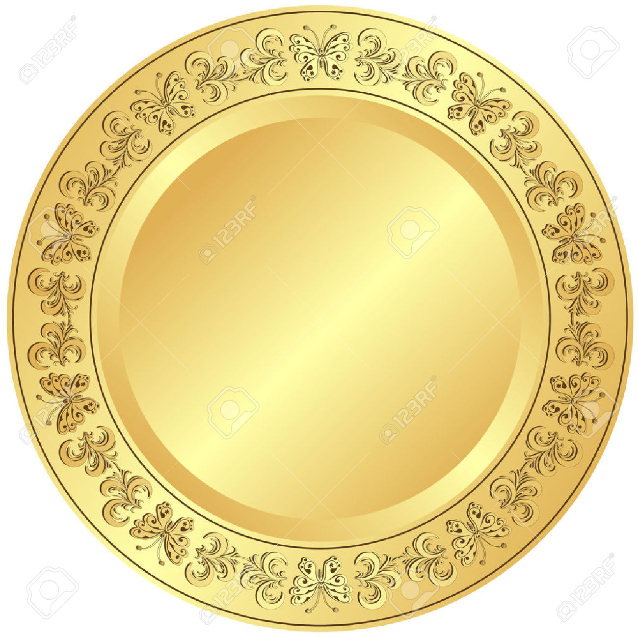 Golden plate clipart 20 free Cliparts | Download images on Clipground 2024