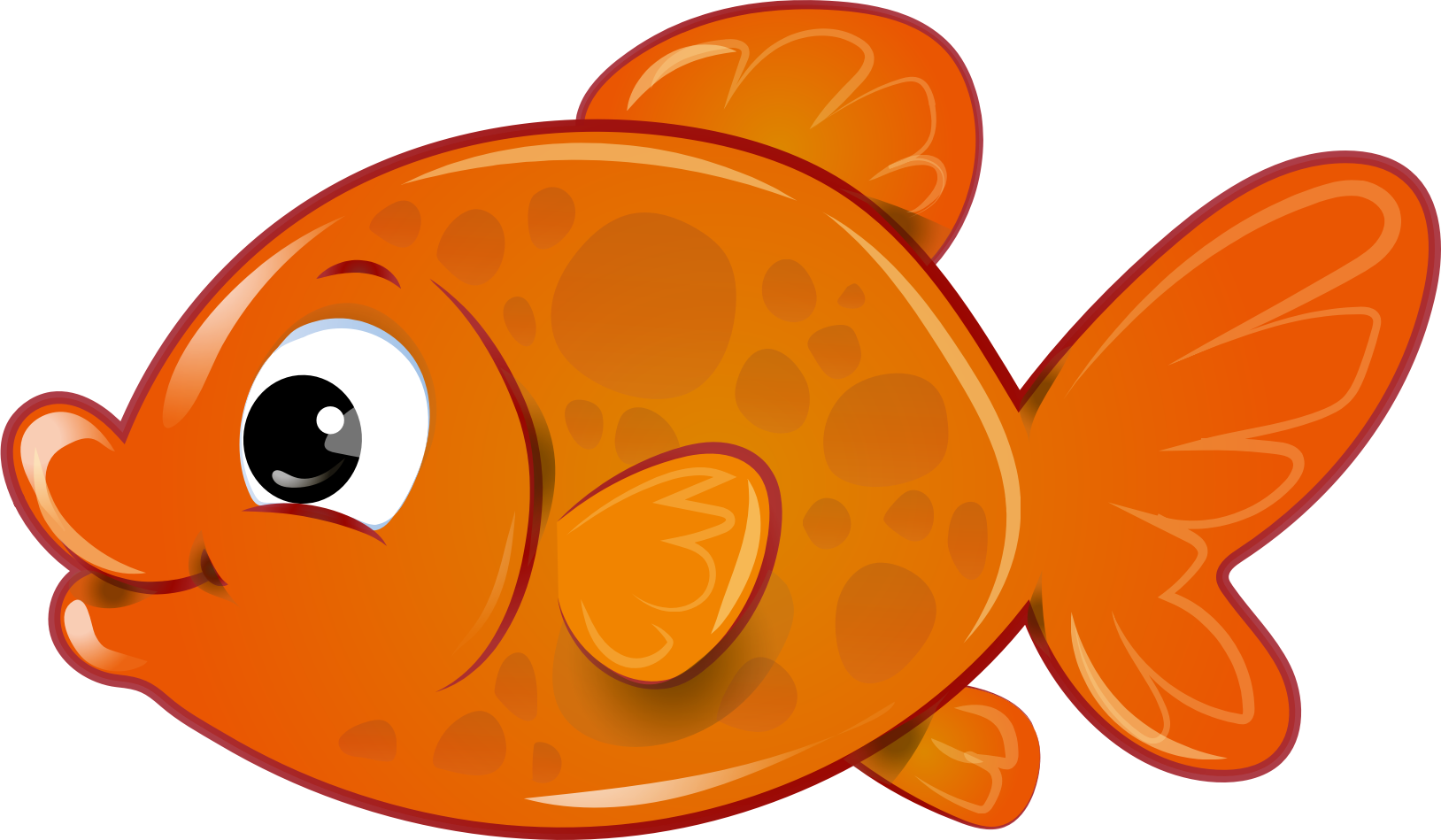 Goldfish clipart.