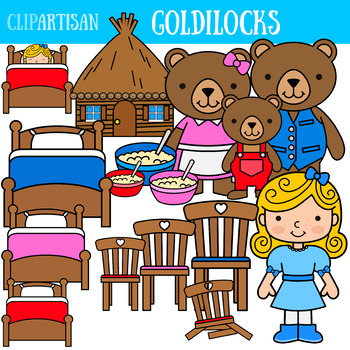 Goldilocks And The Three Bears Clipart Worksheets & Teaching.