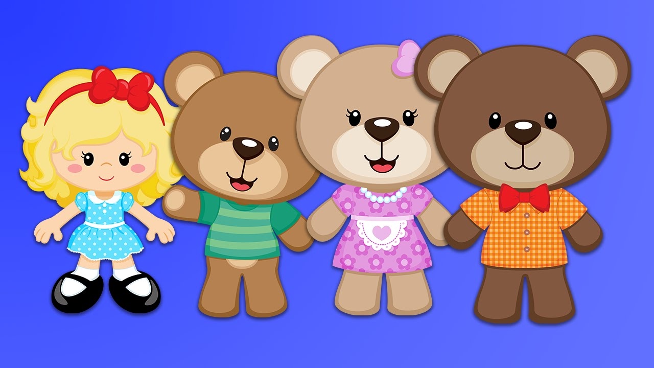 Goldilocks And The Three Bears Clipart Free Download Clip.