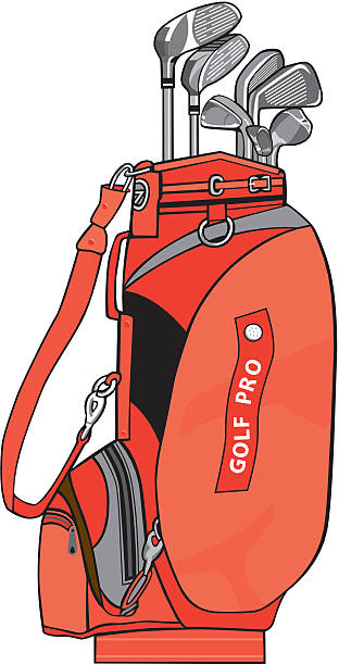 Golf Bag Clip Art Free - Golf Clipart Bag Category | Bodenswasuee