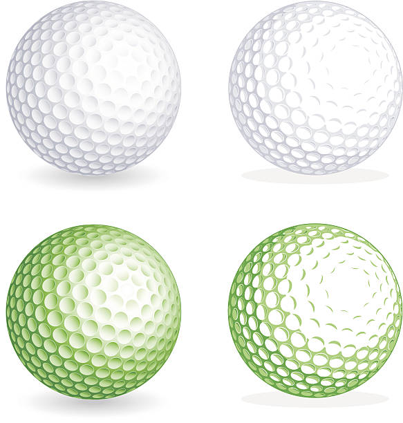 Best Golf Ball Illustrations, Royalty.