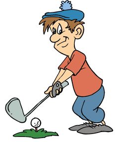 Golf Clipart Black And White.