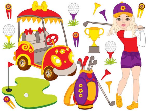 Golf Clipart.