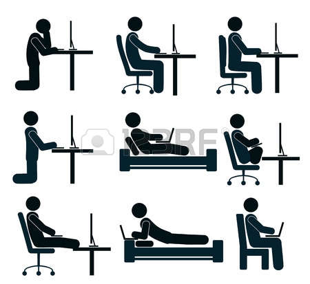 4,974 Sitting Standing Stock Vector Illustration And Royalty Free.