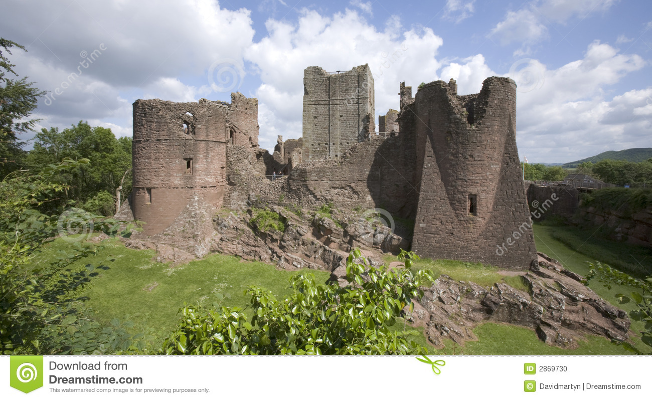Goodrich Castle Stock Photo. Goodrich Castle Stock Photo.