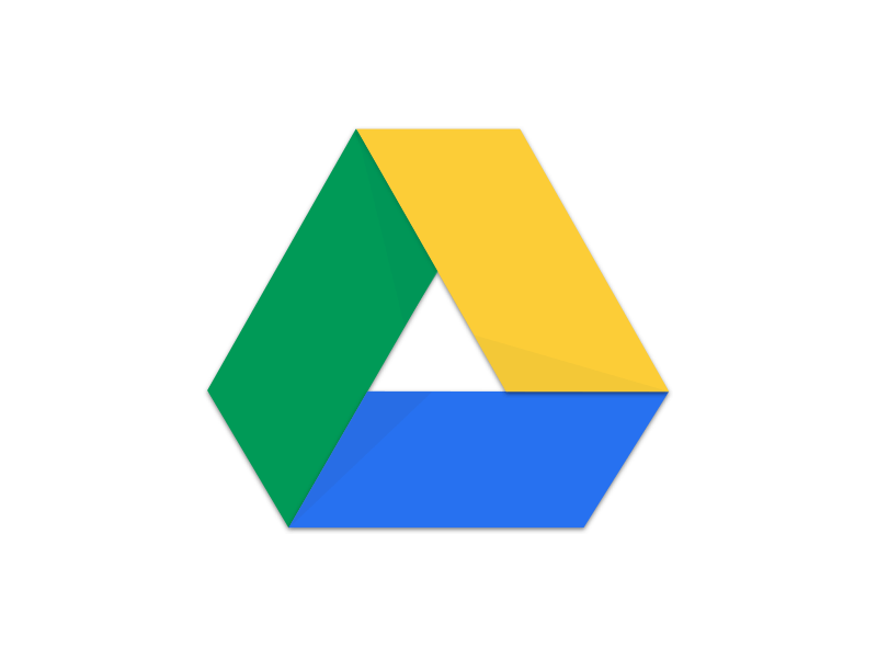 Google Drive Sketch App Logo Sketch freebie.