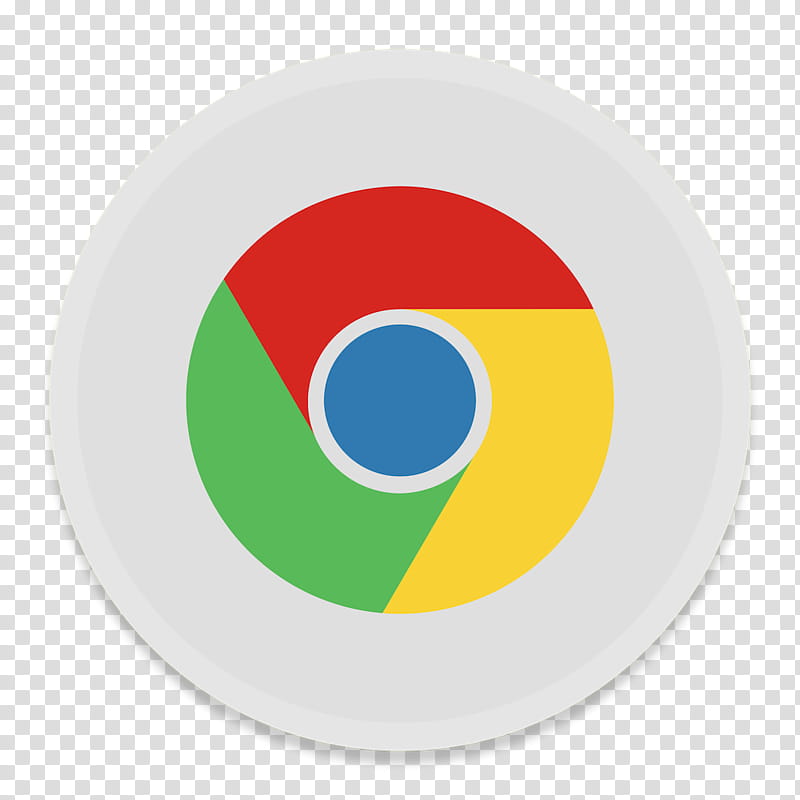 Button UI App One, Google Chrome icon transparent background.