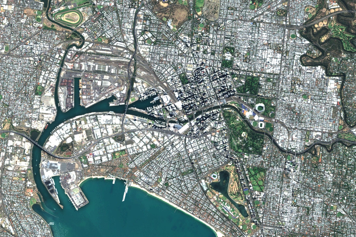 google map satellite view