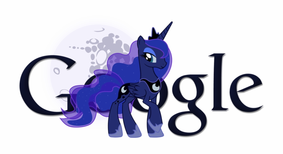 Simple Princess Luna Google Logo Transparent Backgroundssumppg.