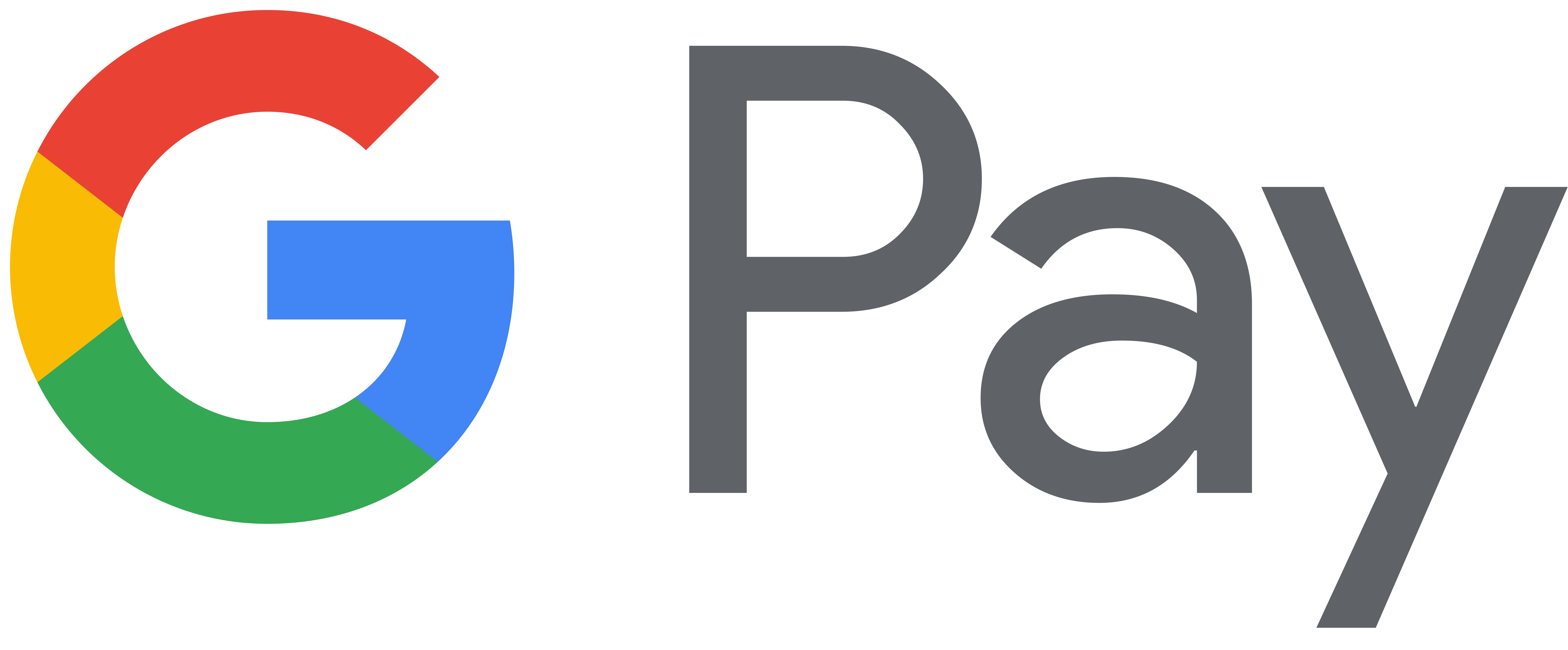 Google Pay (GPay) Logo PNG Image.