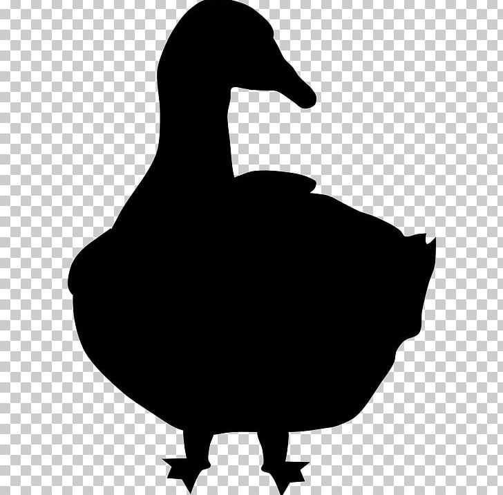 Goose Silhouette PNG, Clipart, Animal, Animals, Beak, Bird, Black.