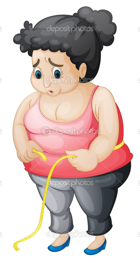Fat woman Stock Vectors, Royalty Free Fat woman Illustrations.