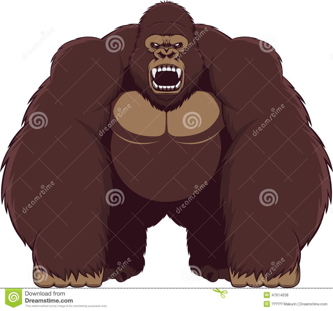 Angry gorilla clipart. Angry gorilla clipart.