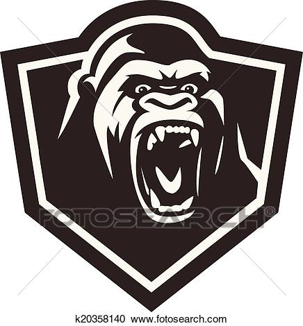 gorilla head clipart 10 free Cliparts | Download images on Clipground 2024