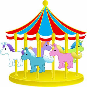 Merry Go Round Clipart.