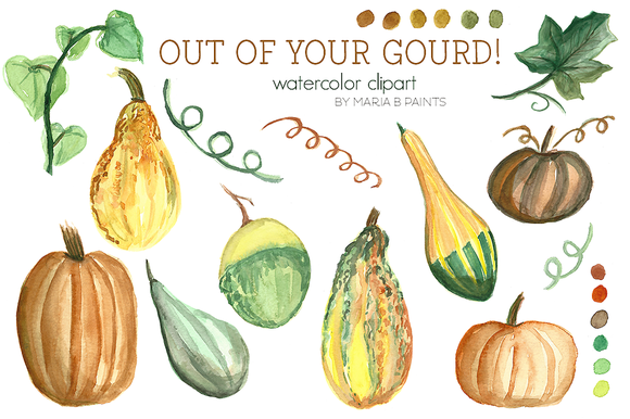 Gourd Clipart.