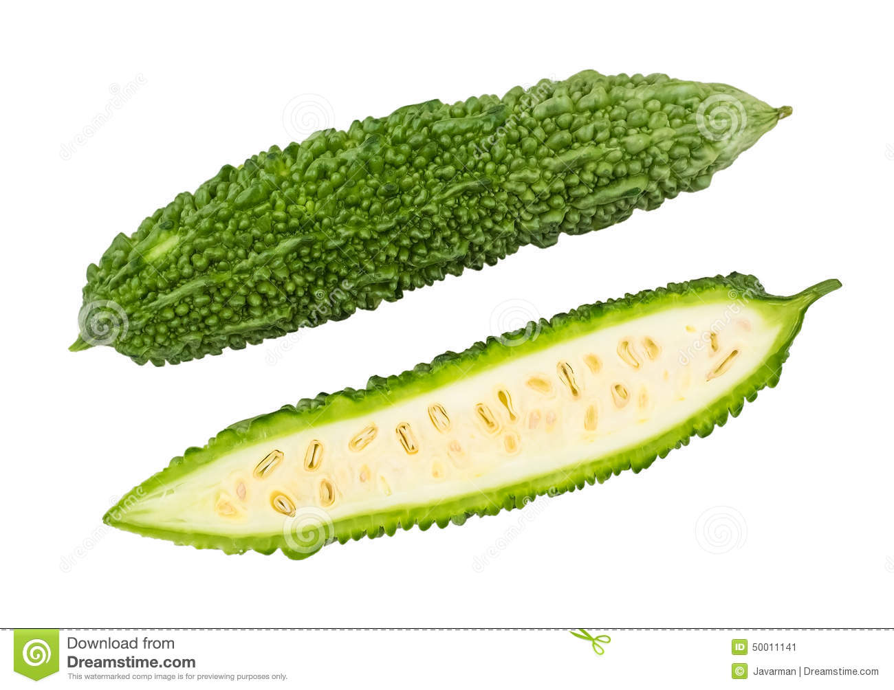 Goya Fruit Stock Image.