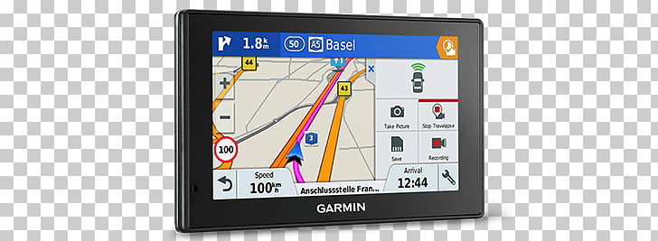 DriveAssist Garmin GPS, Garmin GPS navigator PNG clipart.