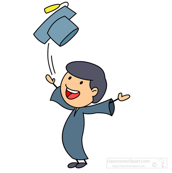 Graduated Student Clipart.