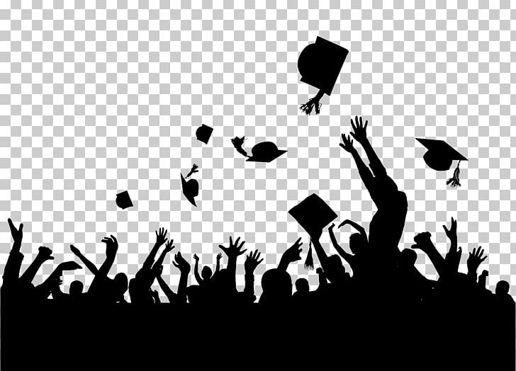 Graduation Ceremony PNG, Clipart, Academic Degree, Black, Black And.