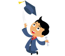 Graduation Animated Clipart.