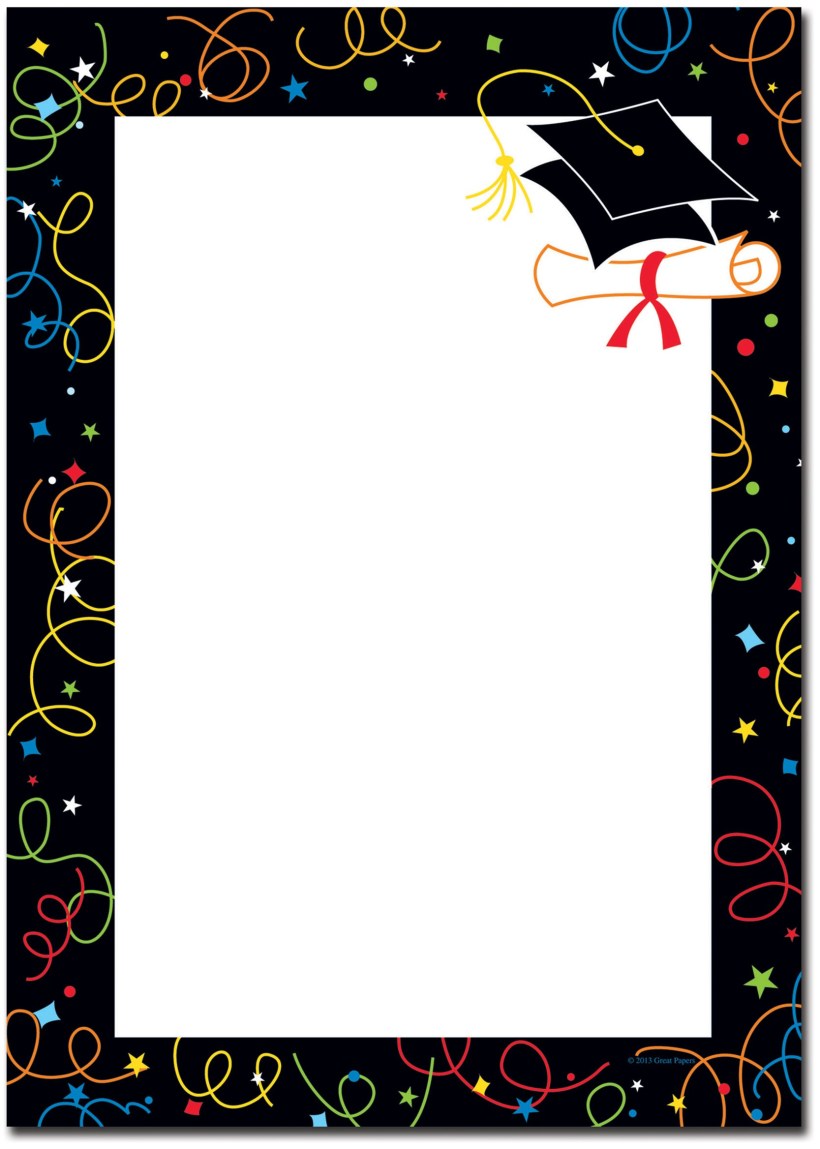 Download graduation border clip art 10 free Cliparts | Download ...