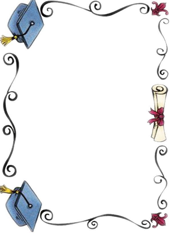 Graduation Borders Clipart 10 Free Cliparts Download Images On