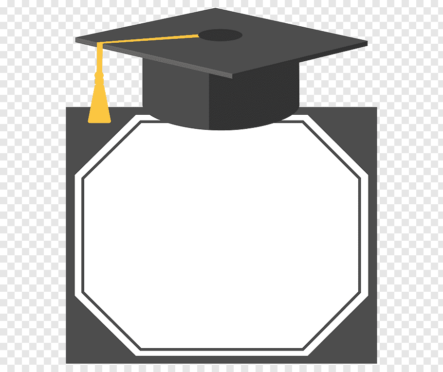 Academic hat illustration, Hat Graduation ceremony.