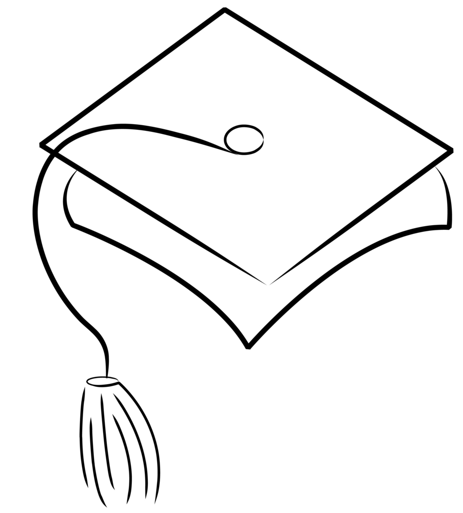 Free Graduation Cap Drawing, Download Free Clip Art, Free.