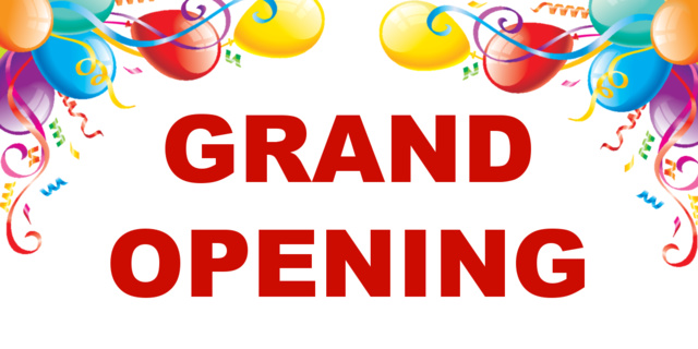 Grand Opening Cliparts.