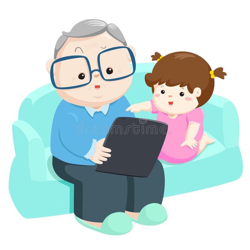 Download grandfather and granddaughter clipart 10 free Cliparts ...