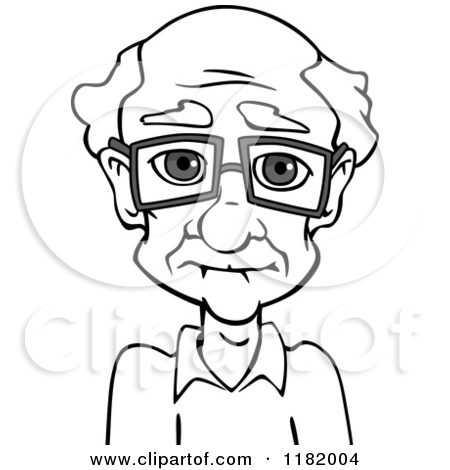 Grandfather clipart black and white 6 » Clipart Station.