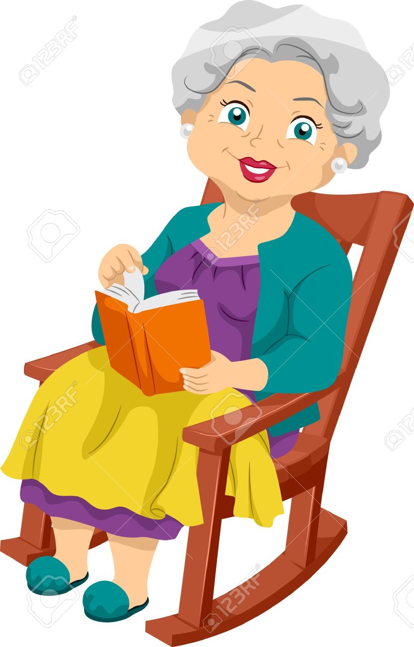 grandma in rocking chair clipart 10 free Cliparts | Download images on ...