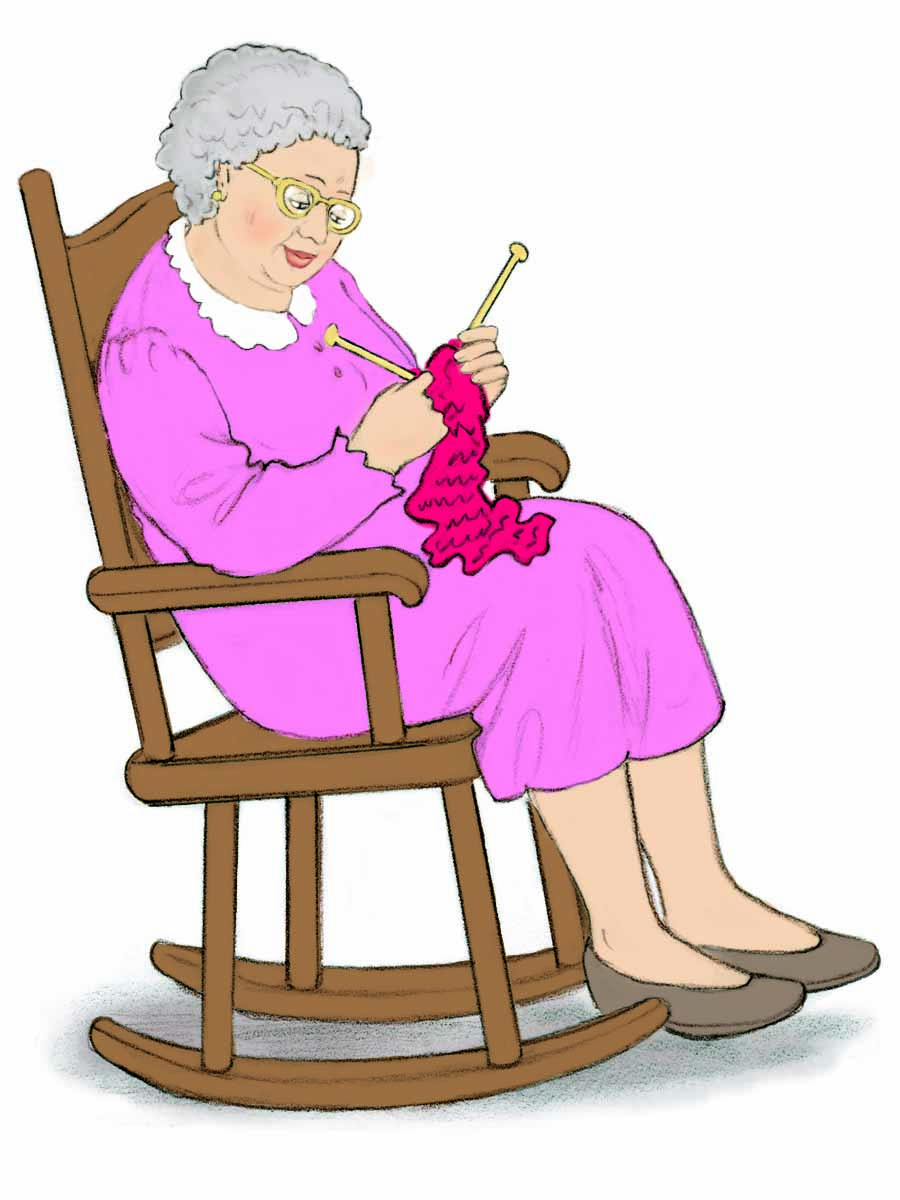 Knitting Clipart.