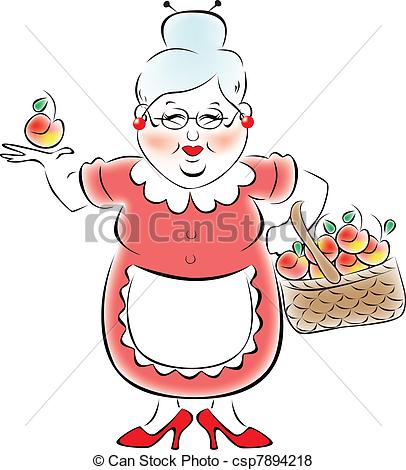 Grandmother Clipart and Stock Illustrations. 7,105 Grandmother.