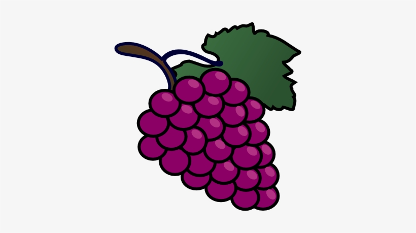 2103 Grapes free clipart.