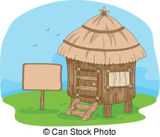 Grass hut Clipart and Stock Illustrations. 1,045 Grass hut vector.