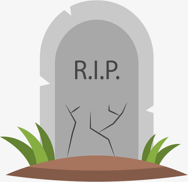 The Grassy Grave, Vector Png, Grave, Tombstone PNG and Vector with.