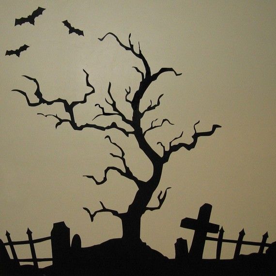 graveyard tree outline clipart 20 free Cliparts | Download images on