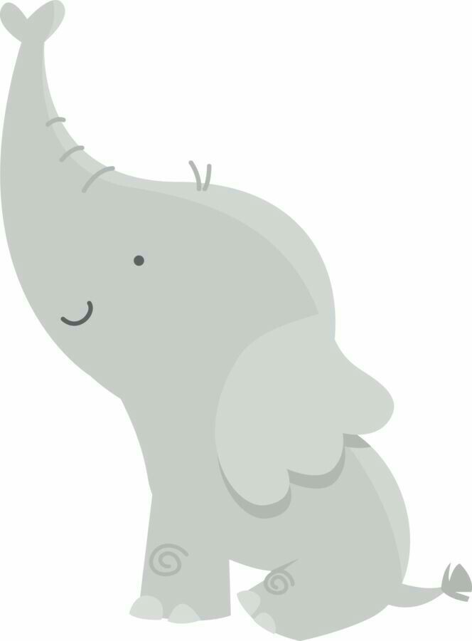 Elephant Baby Clipart.