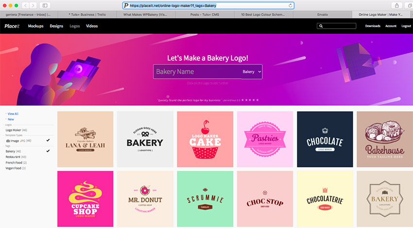 20 Modern Bakery Shop & Cafe Logo Design Ideas for 2019.