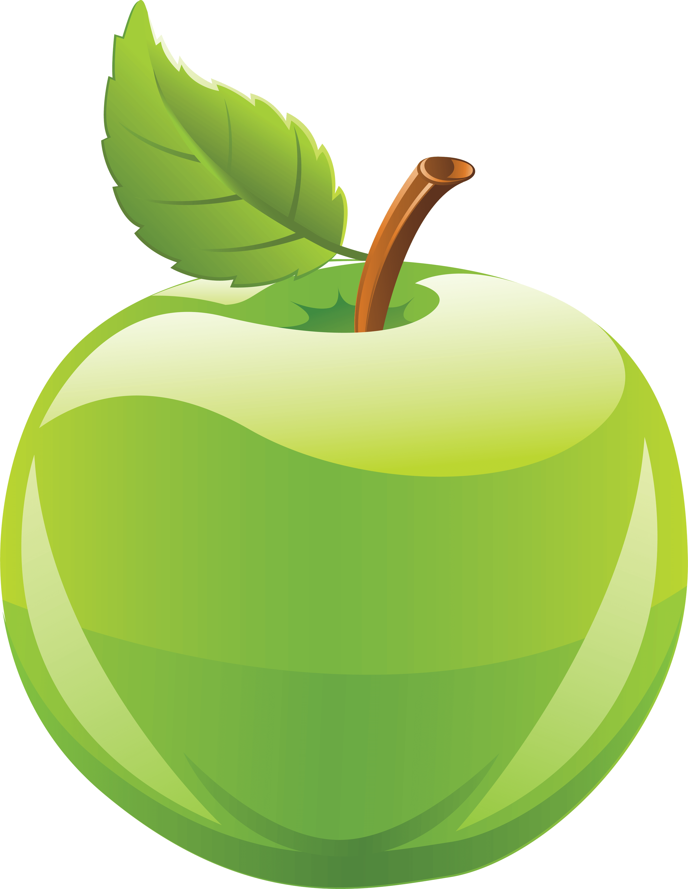 49 Green Apple Png Image.